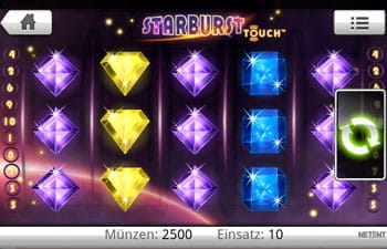 Starburst im Mr Green Mobile Casino
